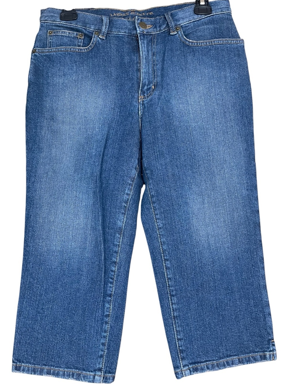 Lauren Ralph Lauren Capri Cropped Jeans Medium Blue